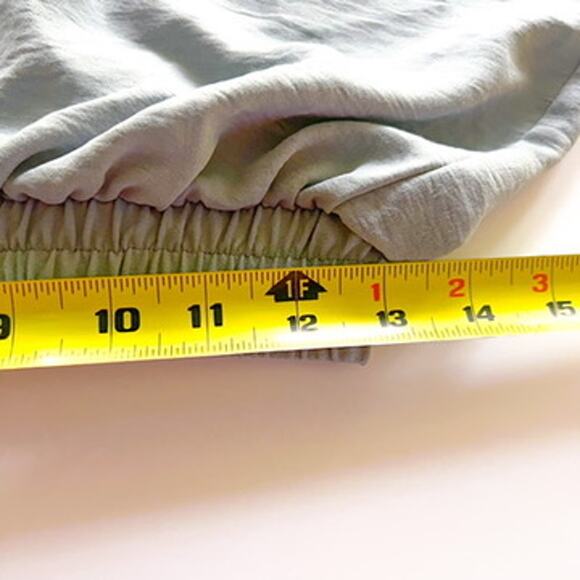 Zara Wide Leg Flowing Pull On Palazzo Pants High Waisted Womens Small Light Blue - Picture 8 of 11